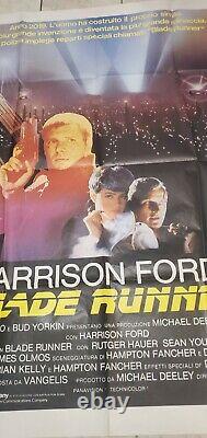 Blade Runner 1982 Italian Poster
