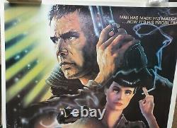 Blade Runner (1982) Linen Backed -original Us 1 Sheet Nss Movie Poster Rolled Nm