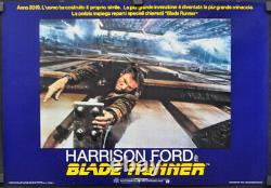 Blade Runner 1982 Orig 18x26 Italian Photobusta Set Harrison Ford Sean Young