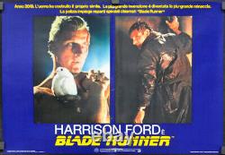 Blade Runner 1982 Orig 18x26 Italian Photobusta Set Harrison Ford Sean Young