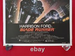 Blade Runner 1982 Original Movie Poster 1sh Harrison Ford Linen Backed Beauty