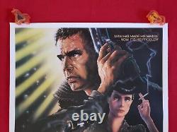 Blade Runner 1982 Original Movie Poster 1sh Harrison Ford Linen Backed Beauty