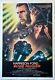 Blade Runner 1982 Original Movie Poster Linen Backed Rolled C9 Near Mint 27x41