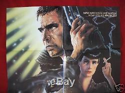 Blade Runner 1982 Original Movie Poster Star Wars' Harrison Ford Nss Issue Nm-m