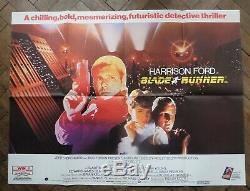 Blade Runner (1982) Original Quad Cinema Poster Ridley Scott Harrison Ford
