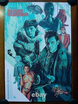 Blade Runner 1st Edition Screen Print Art by Aurelio Lorenzo Nt Mondo