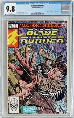 Blade Runner #2 (1982 Marvel) CGC 9.8 NM/MT Movie Adaptation, part two of two