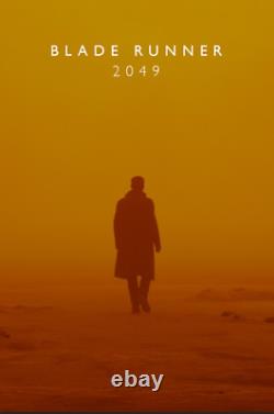 Blade Runner 2049 (2017) 24x36 Poster Ryan Gosling, Futuristic Sci-Fi Poster