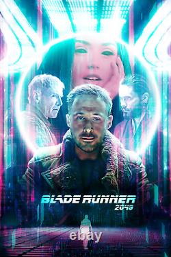 Blade Runner 2049 24x36 by Garbhan Grant Ltd Edition x/70 Print Mondo MINT Movie