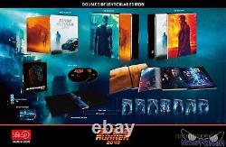 Blade Runner 2049 3d+2d Blu-ray Double Lenti Slip Steelbook! Hdzeta+300! Rare