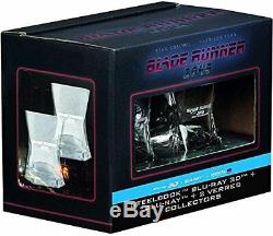 Blade Runner 2049 3d + 2d Blu-ray Mondo Steelbook Limited Edition Whisky Glasses