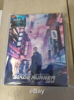 Blade Runner 2049 4k + 2d full slip Lenticular HDzeta steelbook Sealed +Flawless