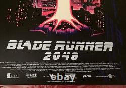 Blade Runner 2049 Art Screen Print Original Movie Poster By Raid 71 Mint #/200