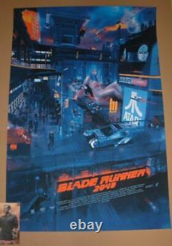 Blade Runner 2049 Chris Skinner Movie Poster Print Signed Numbered Art