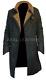 Blade Runner 2049 Coat Ryan Gosling Officer K Black Cotton Trench Long Jacket