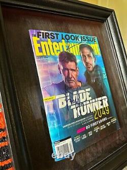 Blade Runner 2049 Entertainment Weekly Harrison Ford & Ryan Gosling Signed