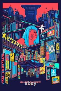 Blade Runner 2049 K Joi Screen Print Fluorescent Art Poster 16x24 #300 NEW