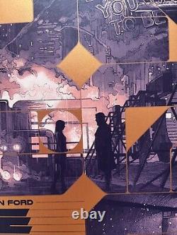 Blade Runner 2049 / Krzysztof Domaradzki screenprint alternative movie poster