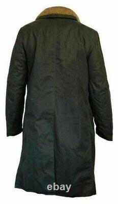 Blade Runner 2049 Ryan Gosling Officer K Black Cotton Trench Long Coat Jacket