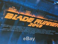 Blade Runner 2049 X/220 Chris Skinner SIGNED Limited Screen Print Poster Gosling