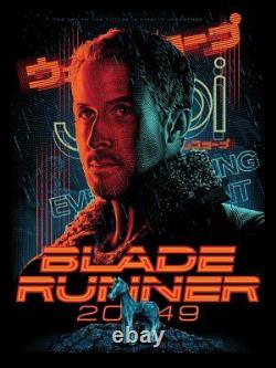 Blade Runner 2049 by Tracie Ching xx/100 Screen Print Movie Art Poster