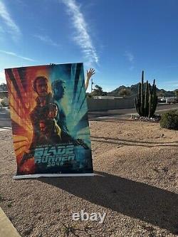Blade Runner 2049 original movie posters Super Rare 8x5 Foot. Harrison Ford