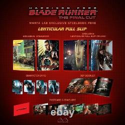 Blade Runner 4K Blu-ray Steelbook Manta Lab Single Lenticular Slip #788/1000