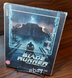 Blade Runner 4K Steelbook Film Vault U. K IMPORT +VICE Poster-NEW-Free Shipping