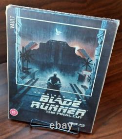 Blade Runner 4K Steelbook Film Vault U. K IMPORT +VICE Poster-NEW-Free Shipping