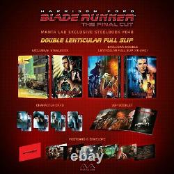 Blade Runner 4k+2d Steelbook Double Lenticular Manta Lab