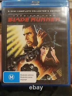 Blade Runner 5-disc Complete Collector's Edition Rare Bluray Blu-ray Cult Film