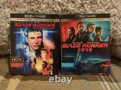 Blade Runner AND Blade Runner 2049 4K Ultra HD WITH SLIPCOVERS