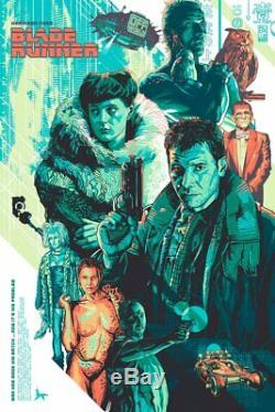 Blade Runner Alternative Movie Poster Art by Aurelio Lorenzo #/325 NT Mondo