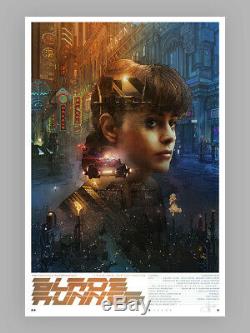 Blade Runner Alternative Movie Poster Krzysztof Domaradzki Edition of 5 Signed