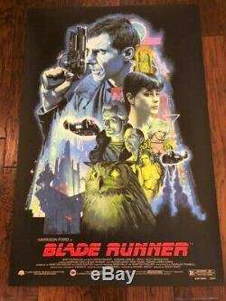 Blade Runner Alternative Movie Poster by Mondo Artist Paul Mann #/150