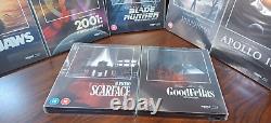 Blade Runner/Apollo 13/Goodfellas/Scarface/Shawshank/2001 Space/Jaws Steelbooks