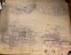 Blade Runner B&W COPY of original construction blueprint #25 Interior Spinner
