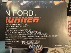 Blade Runner Bladerunner Harrison Ford Ridley Scott 1982 1sheet Near Mint Rolled