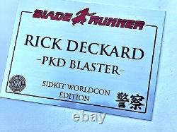 Blade Runner Blaster Custom Metal Sidkit Super Detailed- Vintage Parts & Holster