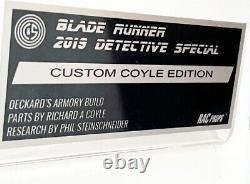 Blade Runner Blaster Ultimate Custom Coyle Metal -original Parts & 1001 Holster