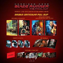 Blade Runner Blu-ray Steelbook Manta Lab Double Lenticular Full Slip