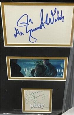 Blade Runner Cast Framed Autographed Cuts Harrison Ford Sean Young Hauer +8 JSA
