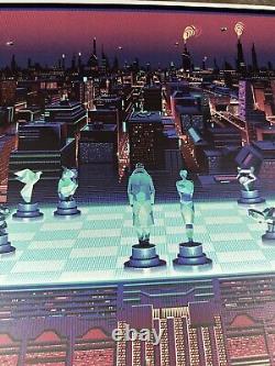 Blade Runner Chess Game Art Print Movie Poster VARIANT By Laurent Durieux X325