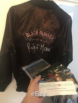 Blade Runner Crew Jacket 1981 Signed By Rutger Hauer