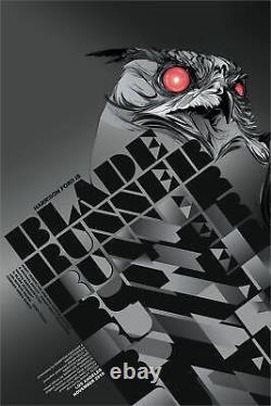 Blade Runner Dark by Kako x Carlos Bela Ltd Edition x/150 Print Mondo MINT Movie