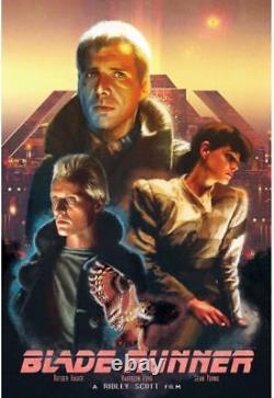 Blade Runner Deckard Rachael Roy Movie WARM Poster Giclee Print Art 24x36 Mondo