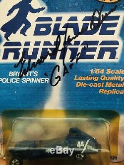 Blade Runner ERTL Bryants Police Spinner Signed By Edward James Olmos GAFF