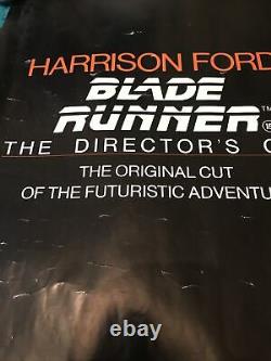 Blade Runner Film Poster. Original 1992 Directors Cut UK Movie