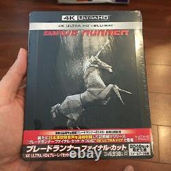 Blade Runner Final Cut 4k Ultra HD Blu-ray Steelbook Japan exclusive NEW