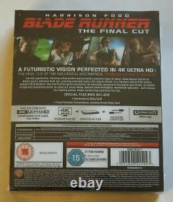Blade Runner Final Cut Uk Titans Of Cult 4k Ultra Hd + Blu-ray Steelbook New